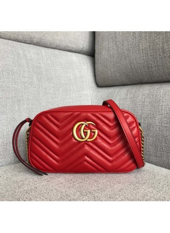 GUCCI GG Marmont small matelassé shoulder bag